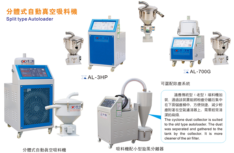 分体式自动真空吸料机